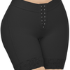 Fajas Low Rise Shapewear Shorts with Zippered Crotch High Compression