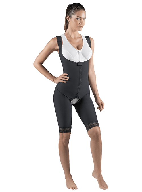 Elegance Short Lipo Panty High Back - Black
