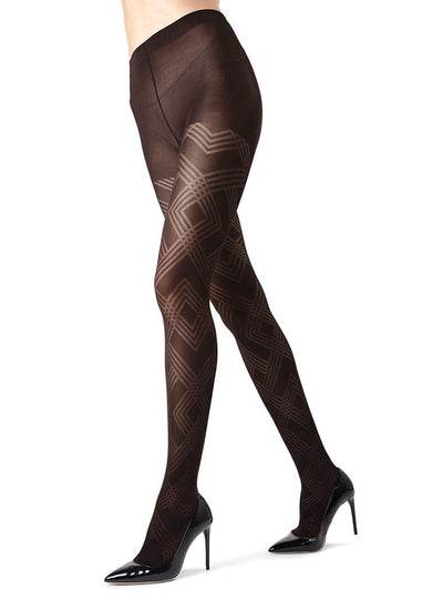 Geometric Pattern Tights