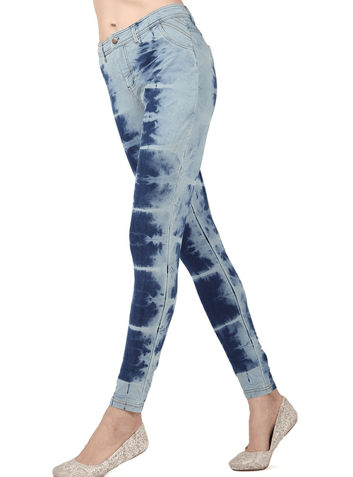 Ice Crystal Denim Legging