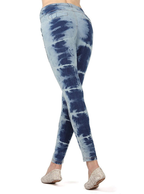 Ice Crystal Denim Legging