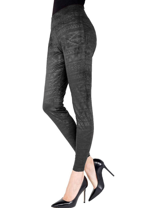 Tribal Inspired Shaping Legging