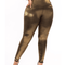 Coral Gold- High waisted leggins