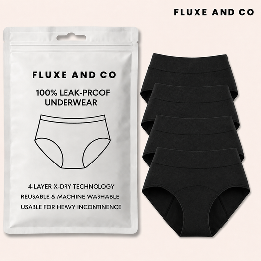 100% Leak-Proof Underwear (Black color)