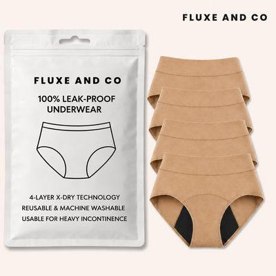 100% Leak-Proof Underwear (Beige color)