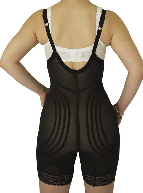 Shapewear Bodysuit Extra Firm Body Briefer Mid-Thigh Shaper