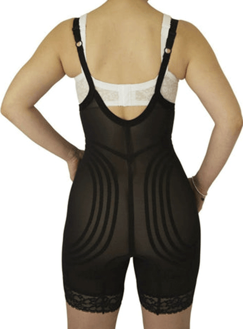 Shapewear Bodysuit Extra Firm Body Briefer Mid-Thigh Shaper