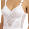 Extra Firm Long Line Bra - Classic Shapewear - White