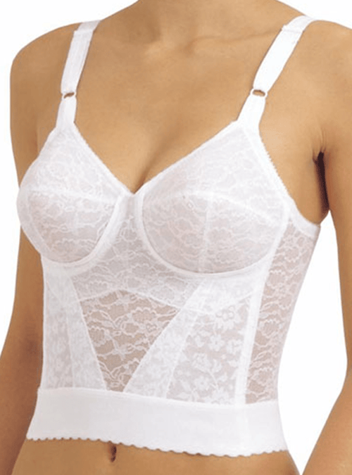 Extra Firm Long Line Bra - Classic Shapewear