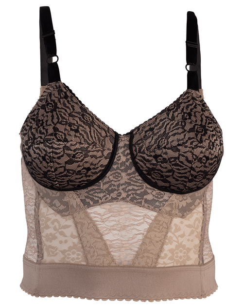 Extra Firm Long Line Bra Wireless Classic Shapewear Post-Surgical Support
