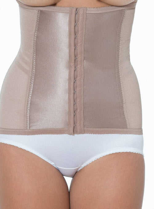 Extra Firm Waist Trainer Cincher with Flexible Boning and Lumbar Support