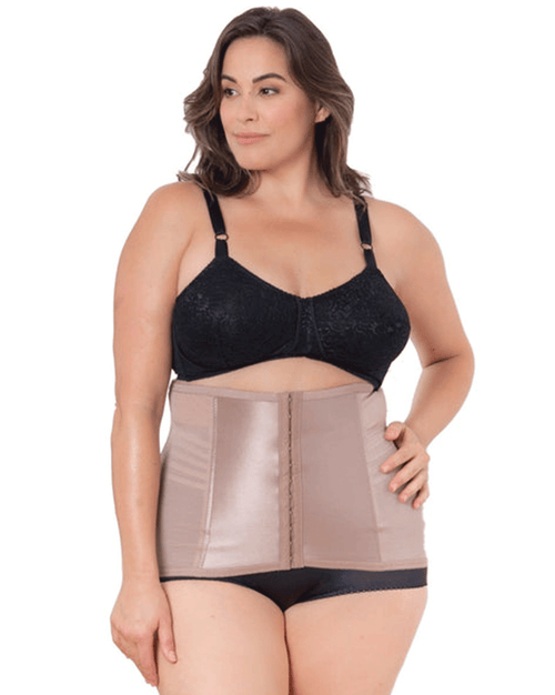 Extra Firm Waist Trainer Cincher with Flexible Boning and Lumbar Support