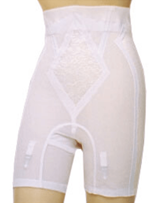 High Waist Leg Shaper Extra Firm Shaping No Roll Satin Thigh Shapewear