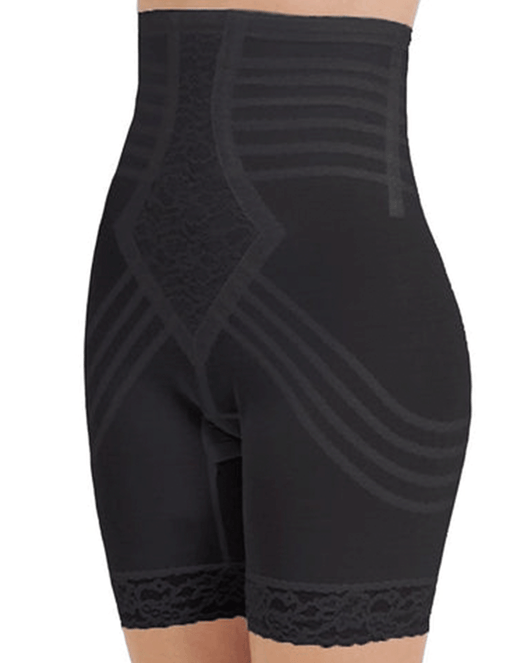 High Waist Leg Shaper Firm Shaping - White/Black