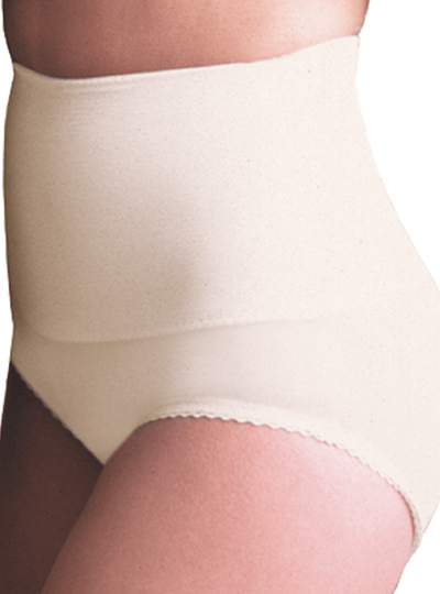High Waist Light Shaping Panty Brief - Black / White / Beige
