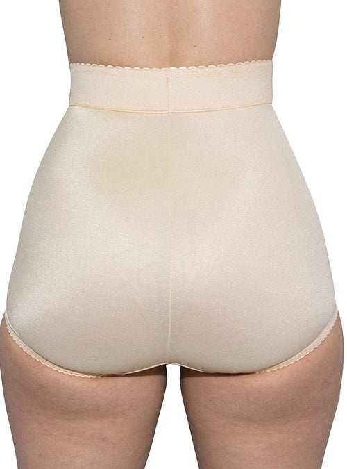 High Waist Light Shaping Panty Brief - Beige / Black / Mocha