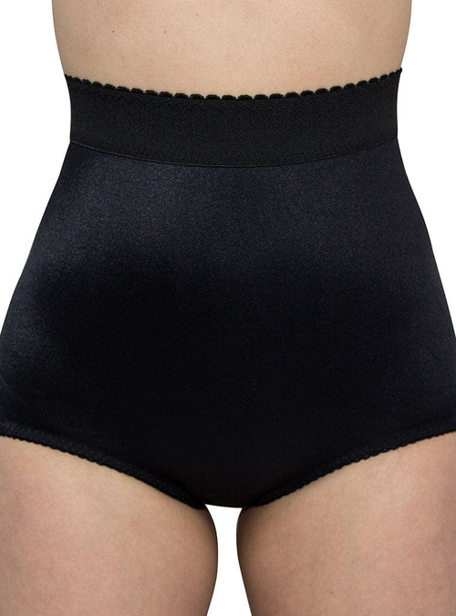 High Waist Light Shaping Panty Brief - Beige / Black / Mocha