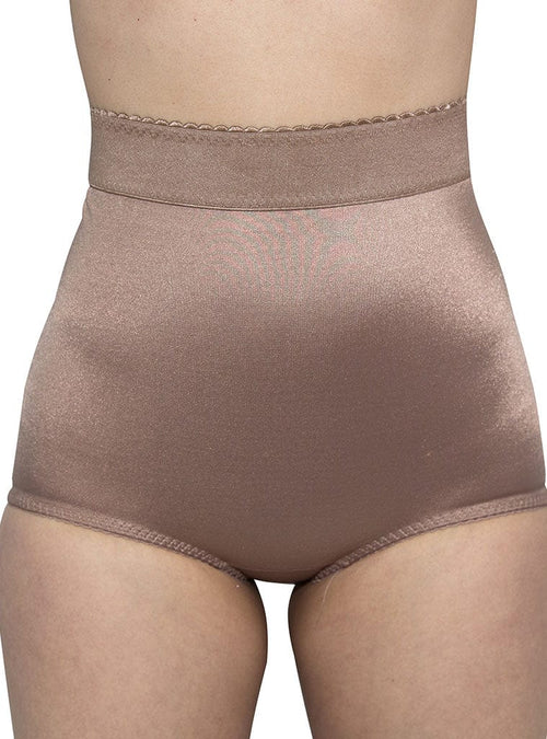 High Waist Light Shaping Panty Brief - Beige / Black / Mocha