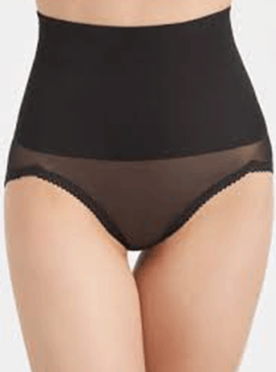 High Waist Light Shaping Panty Brief - Black / White / Beige