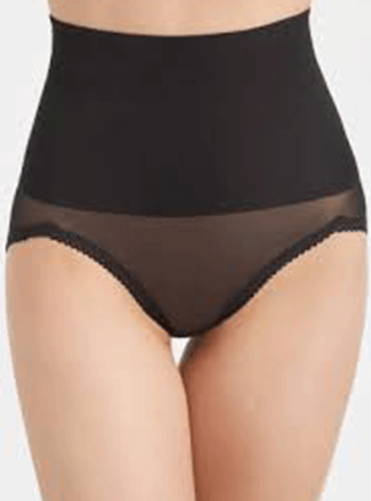 High Waist Light Shaping Panty Brief - Black / White / Beige