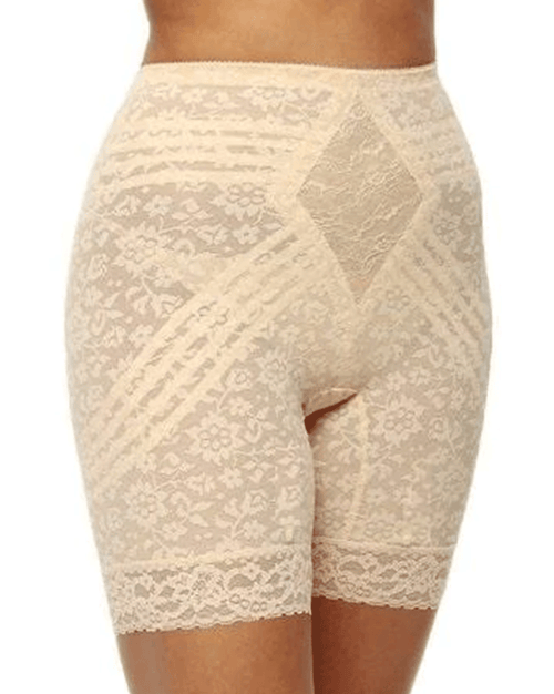 Leg Shaper Extra Firm Shaping Lace Thigh Shapewear Black Beige Mocha