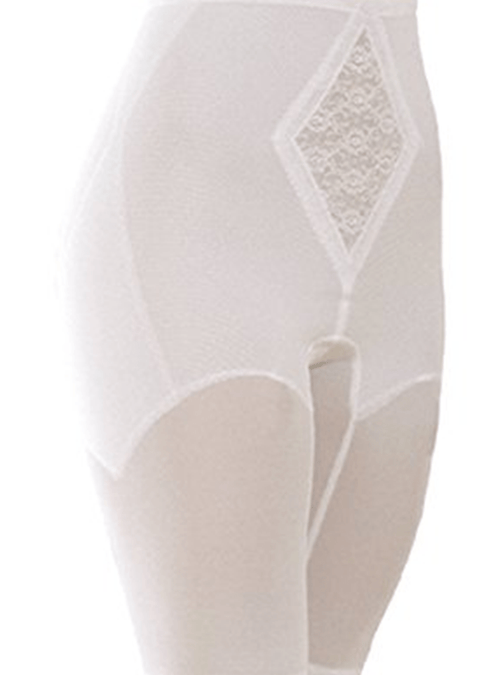 Leg Shaper Medium Shaping Tummy Control Thigh Contour Shapewear White Black Beige