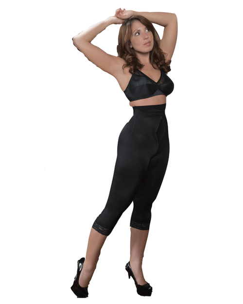 Leg Shaper/Pant Liner Medium Shaping - Black / Beige