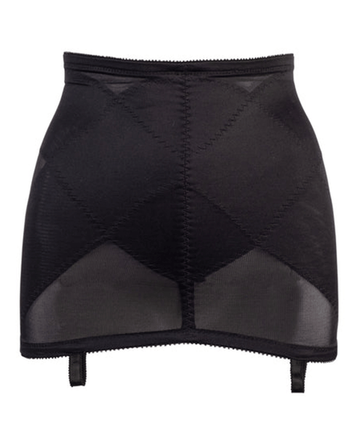 Open Bottom Girdle With Six Garters - Firm Tummy, Waist & Thigh Control