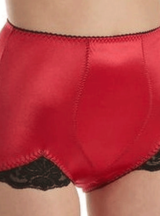 Panty Brief Light Shaping - White / Black / Red