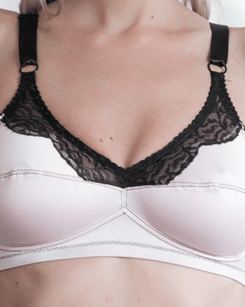 Satin and Lace Fashion Bra