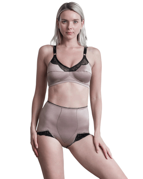 Satin and Lace Fashion Bra
