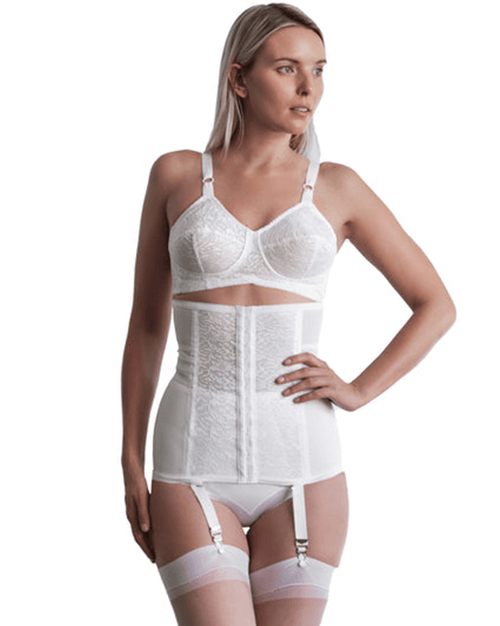 Wireless Bra with Expandable Cups and Floral Lace Detail