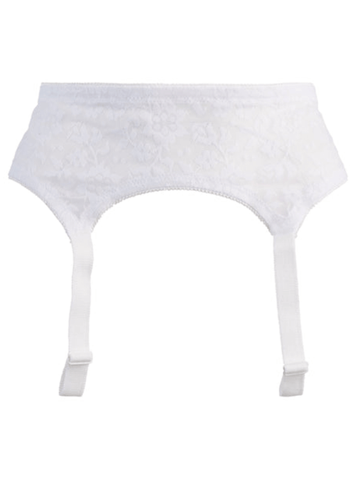 Stretch Lace Garter Belt