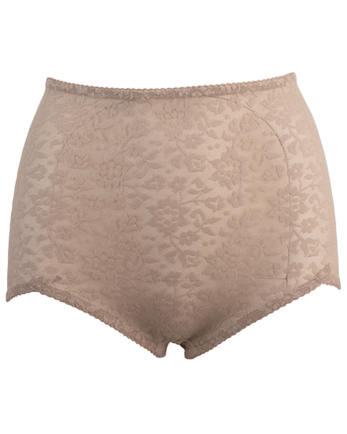 V Leg Panty Brief Extra Firm Shaping - Mocha