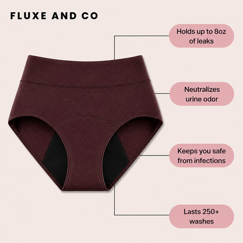 100% Leak-Proof Underwear (Red color)