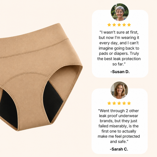 100% Leak-Proof Underwear (Black color)