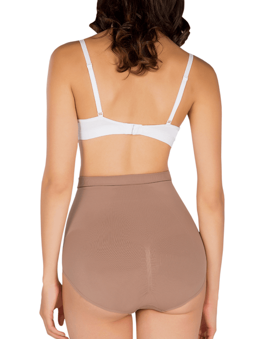Anti Cellulite Seamless High-Waisted Shaper Briefs Scarlet