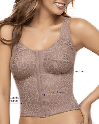 Back Support Posture Corrector Wireless Bra - Multi/Functional