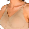 Cachet Super Comfy Everyday Bra Wireless Bra with Double Layered Cups