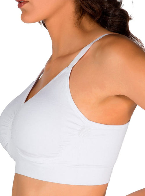 Cachet Super Comfy Everyday Bra Wireless Bra with Double Layered Cups