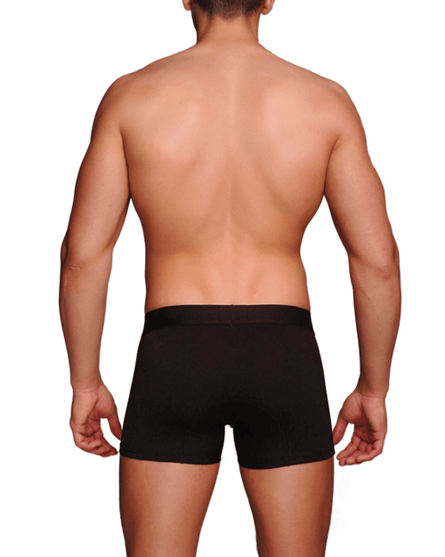 MACHO Men's Sport Medium Boxer - Black / White
