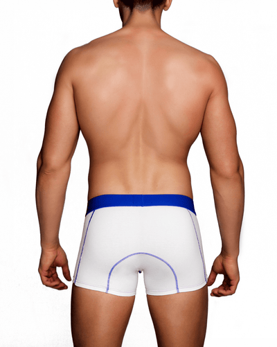 Macho Men's Sport Medium Boxer - White