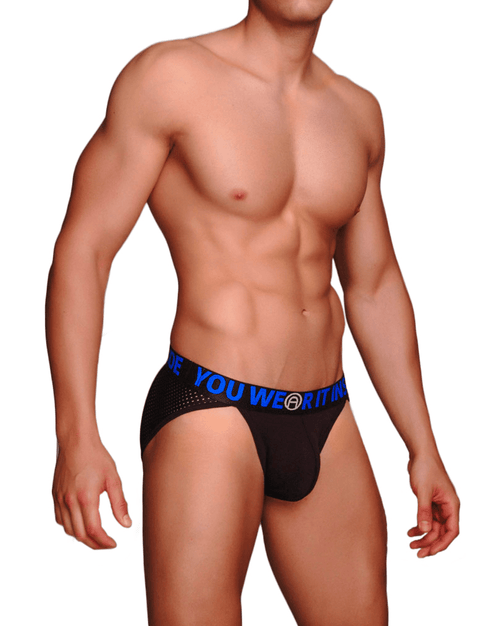 MACHO Men's Sport Underwear -Black/Blue