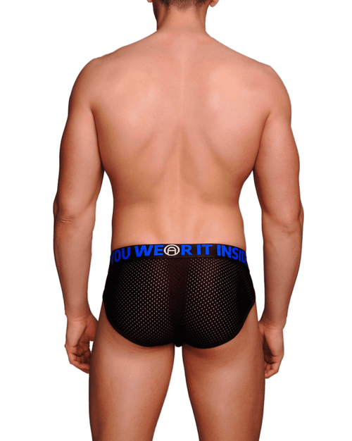 MACHO Men's Sport Underwear -Black/Blue