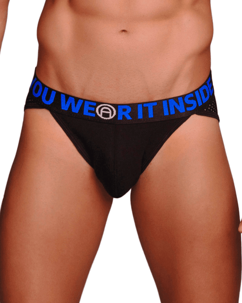 MACHO Men's Sport Underwear -Black/Blue