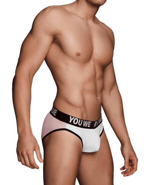 MACHO Men's X-Line Jockstrap - Black/White