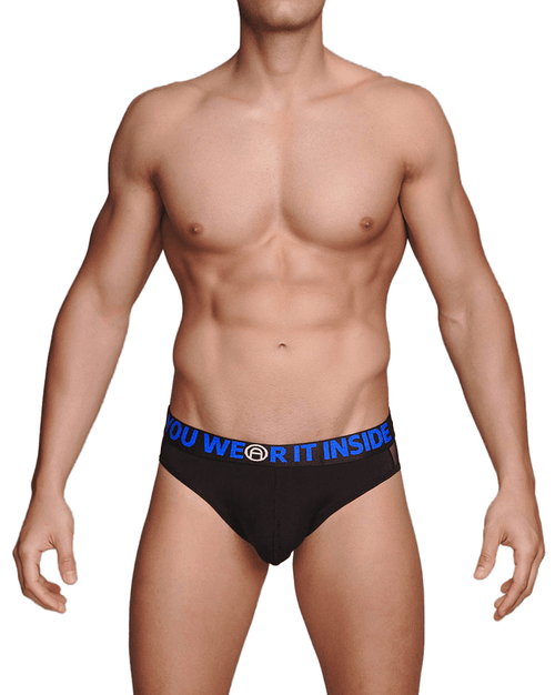 MACHO Men's X-Line Jockstrap - Black/White