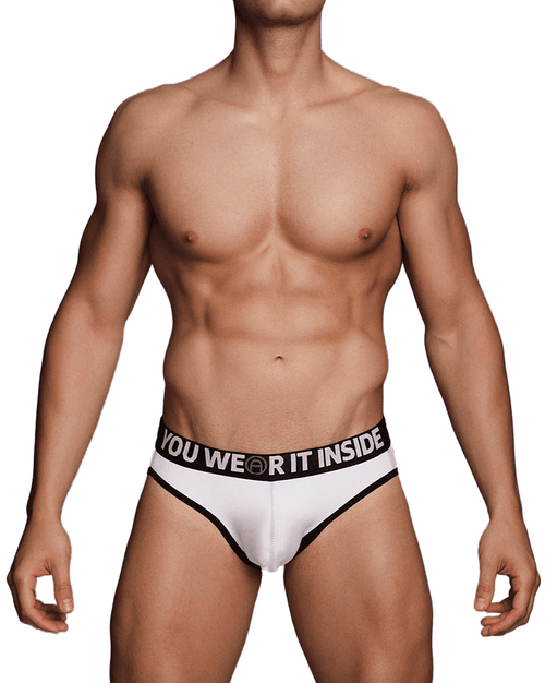 MACHO Men's X-Line Jockstrap - Black/White