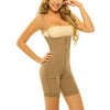 Postsurgical Slimming Braless Mid-Thigh Body Shaper