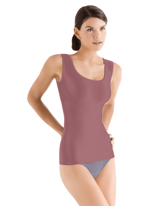 Seamless Shaper Tank - Blanco / Nova Piel